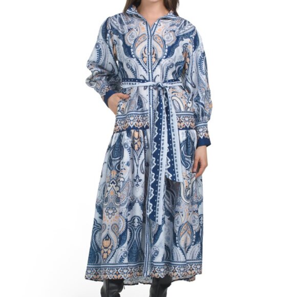 NANCY YANG Belted Shirt Dress - Picture 2 of 4